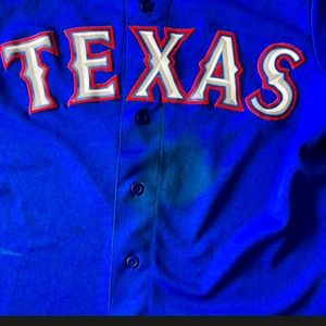 Texas Rangers Darvish XL Jersey.